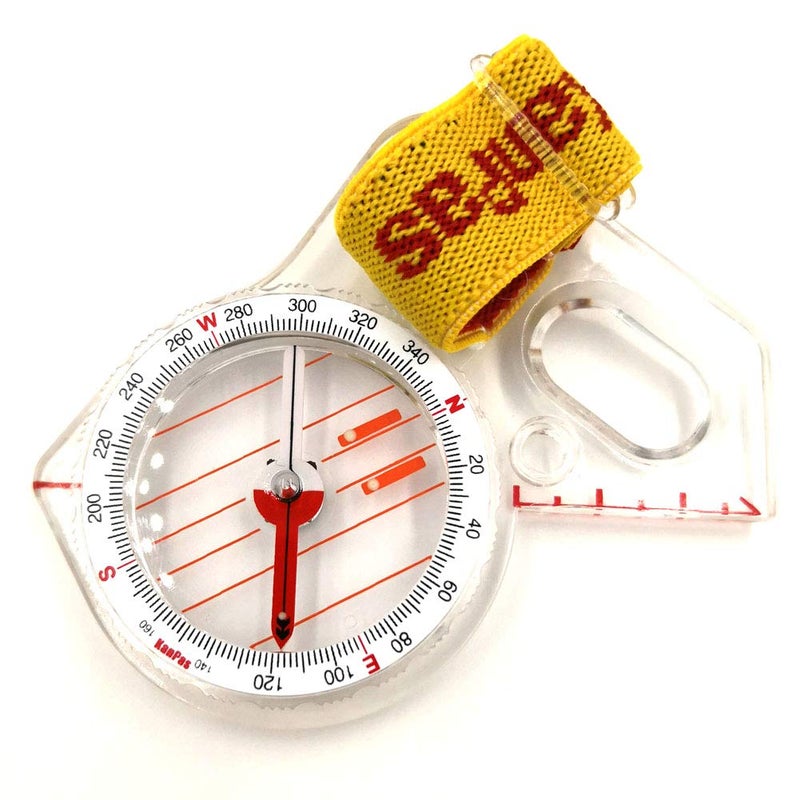 KanPas Elite Thumb Orienteering Compass Fast Neddle Setting for Outdoor Adventure Map Reading - Image 1